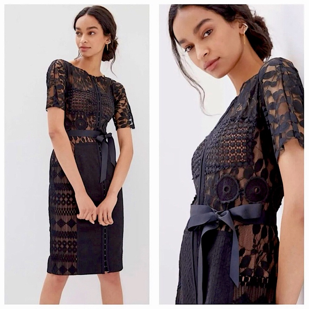 Anthropologie Byron Lars Carissima Sheath Dress